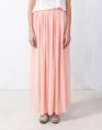 Falda larga rosa palo 24€