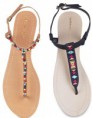 Sandalia plana étnica 22,99€